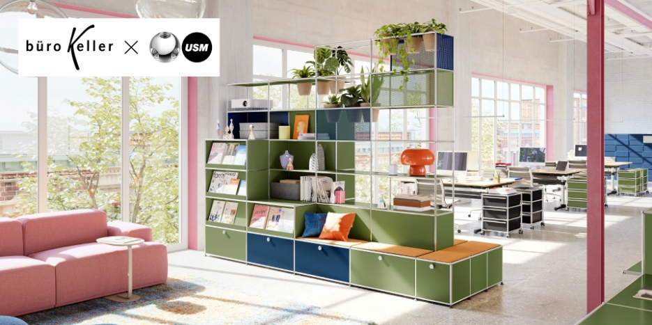 Entdecken Sie jetzt USM bei Büro Keller!